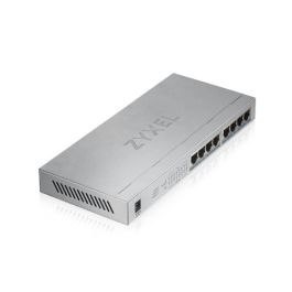 Zyxel GS1008HP No administrado Gigabit Ethernet (10/100/1000) Energía sobre Ethernet (PoE) Gris