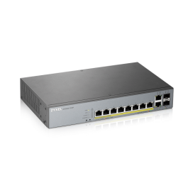Zyxel GS1350-12HP-EU0101F switch Gestionado L2 Gigabit Ethernet (10/100/1000) Energía sobre Ethernet (PoE) Gris Precio: 253.99009086. SKU: S0225818