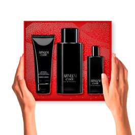 Giorgio Armani Armani Code Estuche Regalo Hombre. Incluye Eau de Toilette 125ml + 15ml y Gel de Ducha 75ml. Lote 3 piezas.