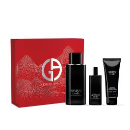 Giorgio Armani Armani Code Estuche Regalo Hombre. Incluye Eau de Toilette 125ml + 15ml y Gel de Ducha 75ml. Lote 3 piezas.