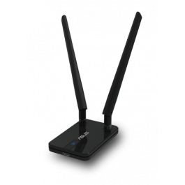 ASUS USB-AC58 router inalámbrico Doble banda (2,4 GHz / 5 GHz) Negro