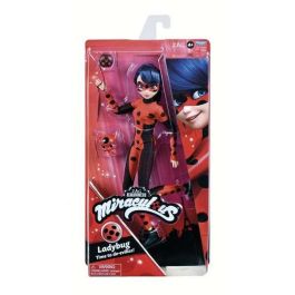 Muñeca de moda miraculous heroez ladybug y cat noir 26 cm - modelos surtidos