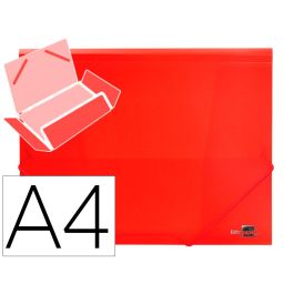 Carpeta Liderpapel Gomas Solapas 34960 Polipropileno Din A4 Rojo Translucido Precio: 2.2868993103. SKU: B15NX9VLQW