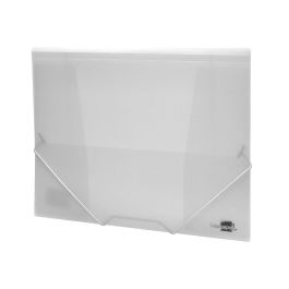 Carpeta Liderpapel Gomas Solapas 34964 Polipropileno Din A4 Transparente Translucido