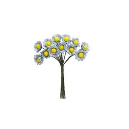 Bolsa 12 Mini Flores Pomos Papel X12 Azul Precio: 6.95000042. SKU: B19FQNR3R4