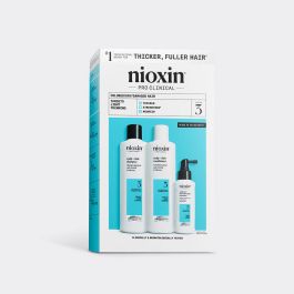 Nioxin Sistema 3 - Kit - Tratamiento Para Cabello Teñido Con Debilitamiento Leve 3 Unidades