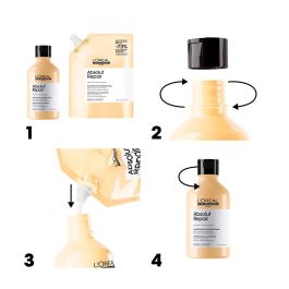 L'Oréal Professionnel Paris Absolut Repair Champú Recarga 500 mL