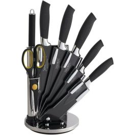 Juego de Cuchillos de Cocina y Soporte Royalty Line Negro 15 x 15 x 35 cm Precio: 28.4350005808. SKU: B175BD5H3W