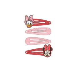 Accesorios pelo clips 4 piezas minnie 6.5 x 12.5 x 0.1 cm