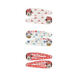 Accesorios pelo clips 6 piezas minnie 6.5 x 12.5 x 0.1 cm