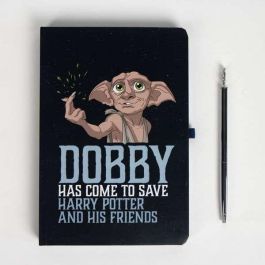 Set de papelería calcetín harry potter dobby 25.5 x 22.0 x 2.5 cm