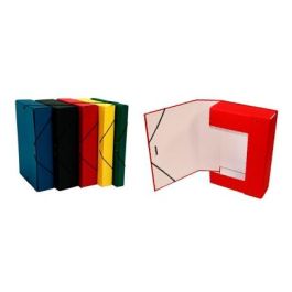 Mariola Caja de proyectos cartón forrado geltex armada cierre goma y lomo de 5cm rojo Precio: 4.94999989. SKU: B12RWEWB5C