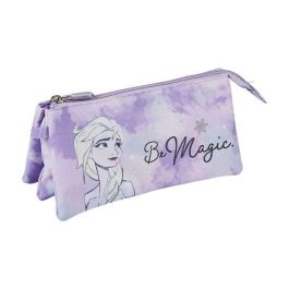 Estuche/portatodo plano 3 compartimentos frozen ii elsa Precio: 13.308669. SKU: S0732153