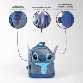 Mochila Casual Stitch Azul 19,5 x 25 x 11 cm