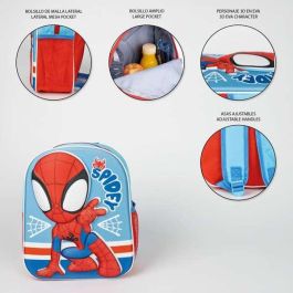 Mochila infantil 3D spidey 25.0 x 31.0 x 1.0 cm