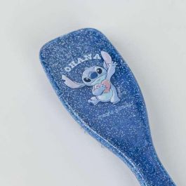 Cerdá Cepillo Desenredante Stitch para Niños 6.5 x 21.8 x 3.4 cm Azul - Edad Recomendada 3+ Años