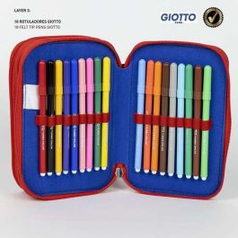 Plumier con accesorios giotto sonic prime 12.5 x 6.5 x 19.5 cm