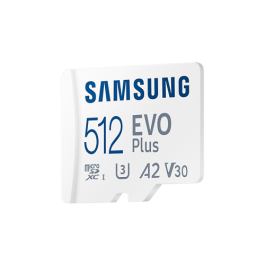 Tarjeta de Memoria Micro SD con Adaptador Samsung MB-MC512KAEU 512 GB UHS-I 130 MB/s