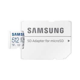 Tarjeta de Memoria Micro SD con Adaptador Samsung MB-MC512KAEU 512 GB UHS-I 130 MB/s