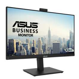 Monitor Profesional Asus BE279QSK 27"/ Full HD/ Webcam/ Multimedia/ Regulable en altura/ Negro