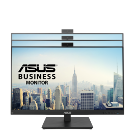 Monitor Profesional Asus BE279QSK 27"/ Full HD/ Webcam/ Multimedia/ Regulable en altura/ Negro