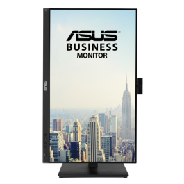 Monitor Profesional Asus BE279QSK 27"/ Full HD/ Webcam/ Multimedia/ Regulable en altura/ Negro