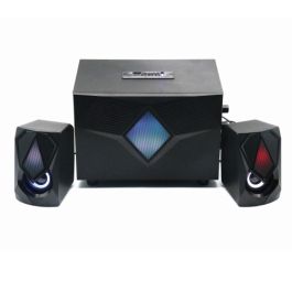 Ewent EW3526 conjunto de altavoces 11 W Negro 2.1 canales