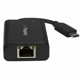 Adaptador de Red USB C Startech US1GC30PD Gigabit Ethernet Negro