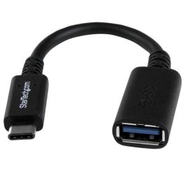 Cable USB A a USB C Startech 4105490 Negro 15 cm