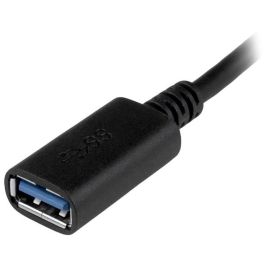 Cable USB A a USB C Startech 4105490 Negro 15 cm