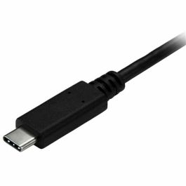 Cable USB A a USB C Startech USB315AC1M Negro
