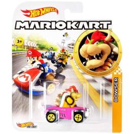 Coche hot wheels mario kart escala 1:64 - modelos surtidos