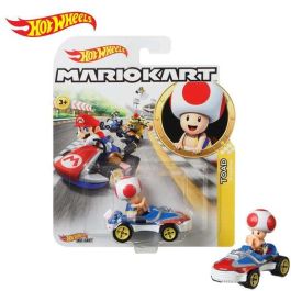 Coche hot wheels mario kart escala 1:64 - modelos surtidos