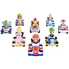 Coche hot wheels mario kart escala 1:64 - modelos surtidos