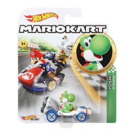 Coche hot wheels mario kart escala 1:64 - modelos surtidos