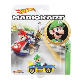 Coche hot wheels mario kart escala 1:64 - modelos surtidos