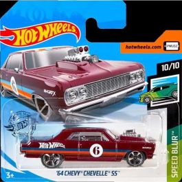 Coche hot wheels blister de uno (250 modelos sdos.) escala 1:64 - modelos surtidos