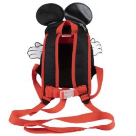 Mochila Infantil Mickey Mouse 2100003393 Negro 9 x 20 x 27 cm