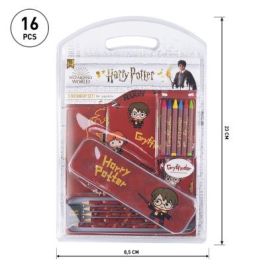 Set de Papelería Harry Potter 16 Piezas Rojo Set de Papelería Harry Potter 16 Piezas Rojo