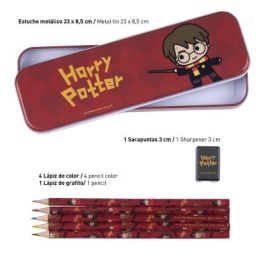 Set de Papelería Harry Potter 16 Piezas Rojo Set de Papelería Harry Potter 16 Piezas Rojo