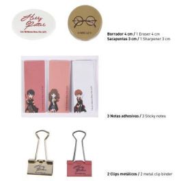 Set Papelería Escolar Harry Potter Rojo