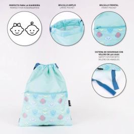 Mochila Saco Infantil The Paw Patrol Azul Mochila Saco Infantil The Paw Patrol Azul