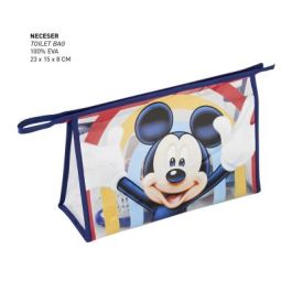 Set de Aseo Infantil para Viaje Mickey Mouse Azul (23 x 16 x 7 cm) (4 pcs)