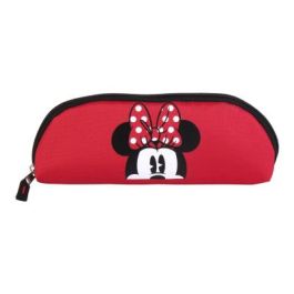 Estuche Minnie Mouse Rojo (22 x 7 x 4 cm)