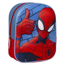 Mochila Infantil 3D Spider-Man Rojo Azul 25 x 31 x 10 cm Precio: 8.94999974. SKU: B14H9NVHL4