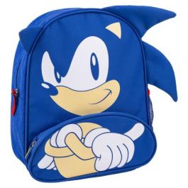 Mochila Escolar Sonic Azul 15,5 x 30 x 10 cm Precio: 12.94999959. SKU: B1BB7MJZ4S