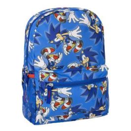 Mochila Infantil Sonic Azul 23 x 33 x 9 cm Precio: 14.9000005. SKU: B136DEH3JC