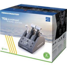 Thrustmaster TCA QUADRANT Boeing X Box Series et PC double manette des gaz - Att Gris USB Palanca de mando PC, Xbox, Xbox One X, Xbox Series S