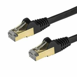 Cable de Red Rígido UTP Categoría 6 Startech 6ASPAT1MBK 1 m