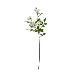 Flor Artificial Vara de Rosa Mini Blanco Tela Precio: 4.58999948. SKU: B14A2D2AEK